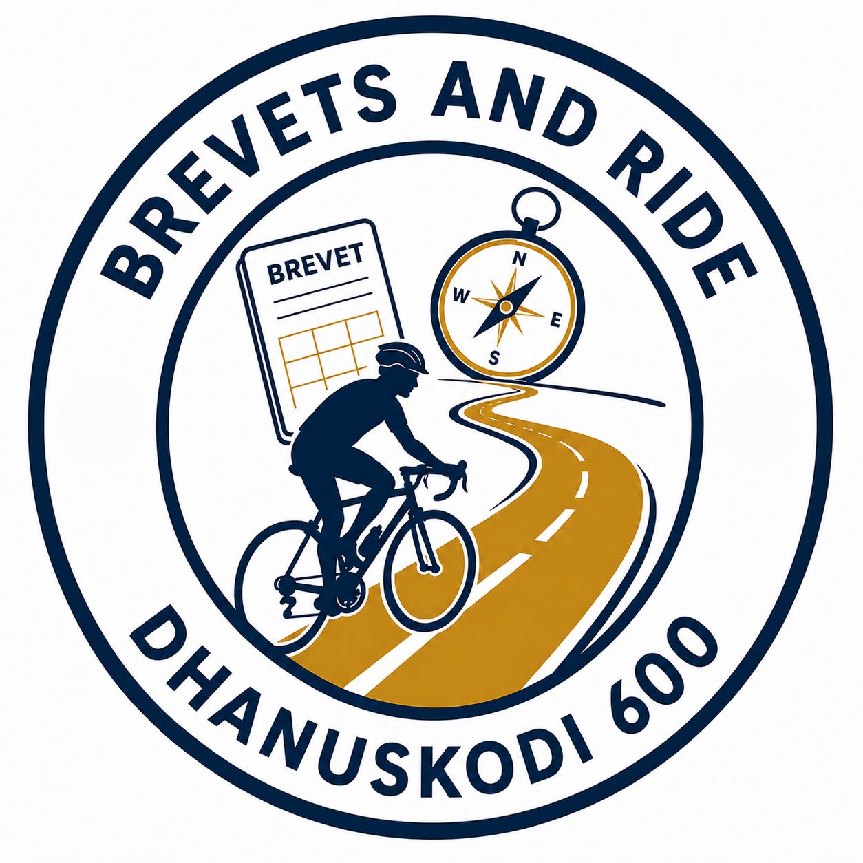 Brevets and Ride – Dhanushkodi 600 logo