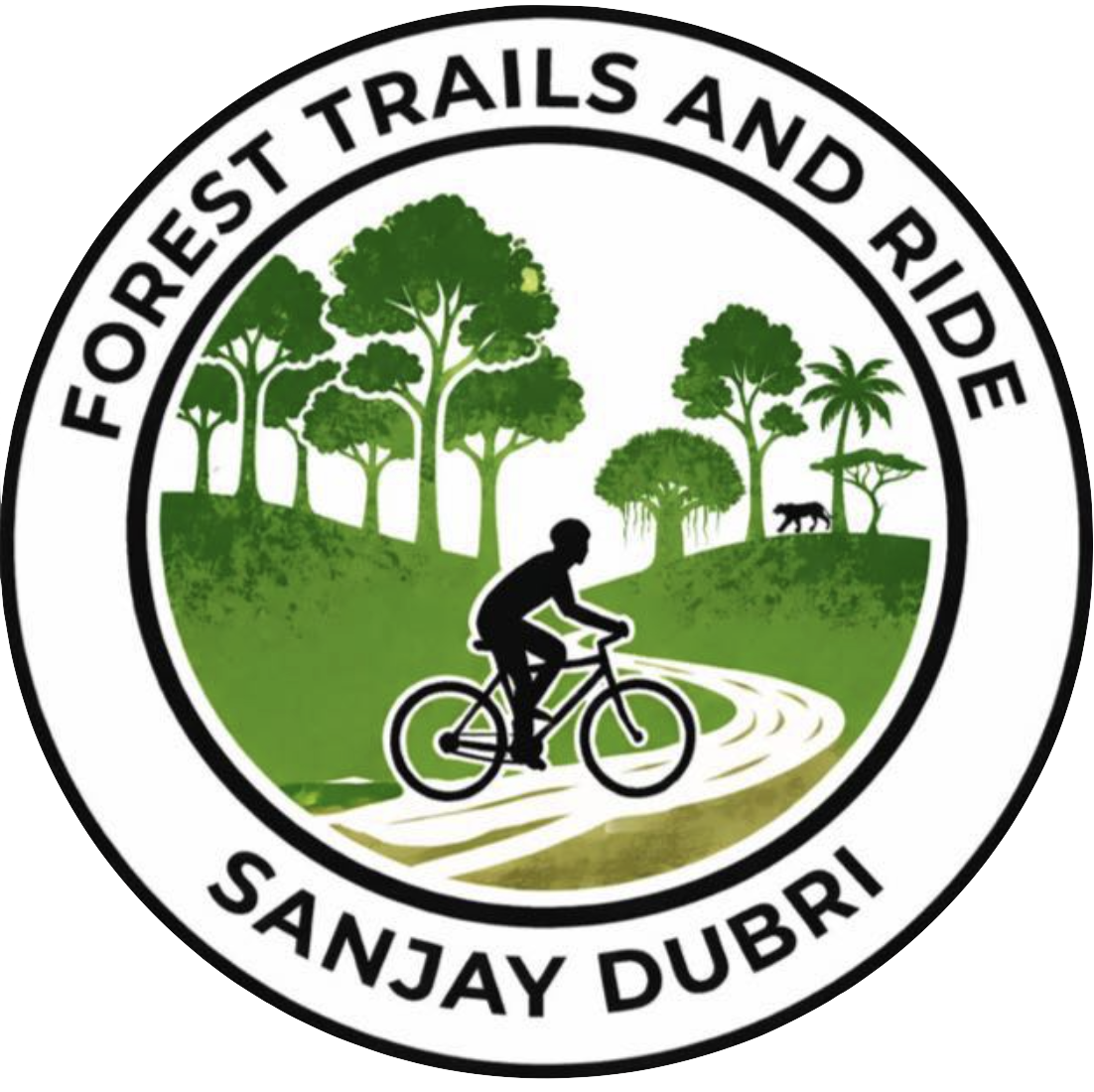Forest Trails & Ride — Sanjay Dubri logo
